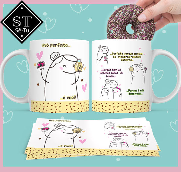 Caneca Avó-Perfeita